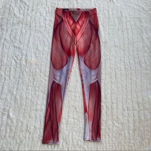 COPY - GEARBUNCH Realistic Human Muscles XS Leggings